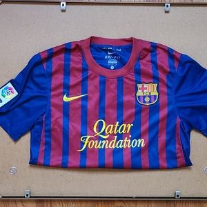 2010/2011 Authentic Messi Barcelona Jersey